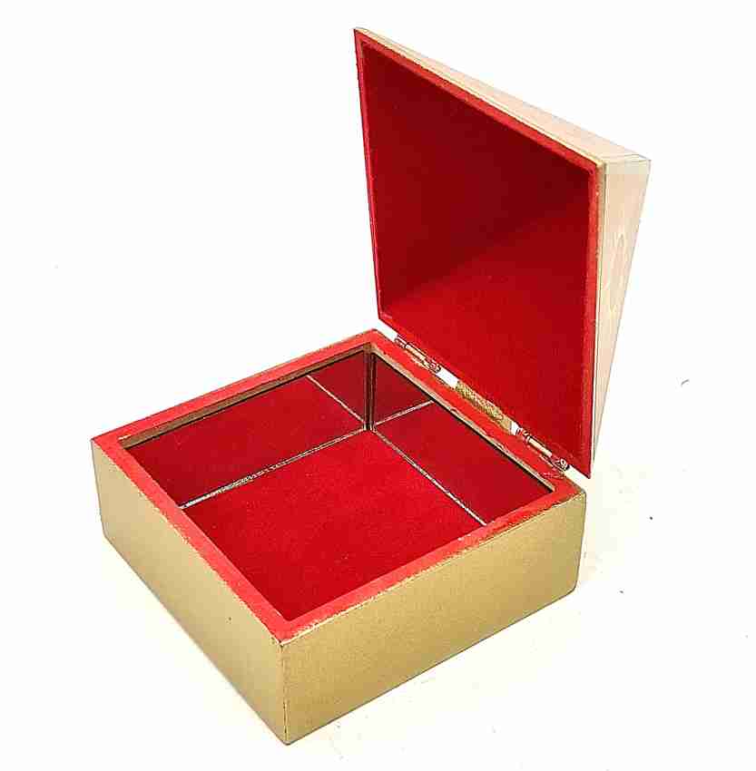 Vastu Pyramid Box for Meditation & Energy Healing | Wooden Pyramid Storage Box with Sacred Symbols | Spiritual Gift & Positive Energy Organizer | 6 X 6 Inches