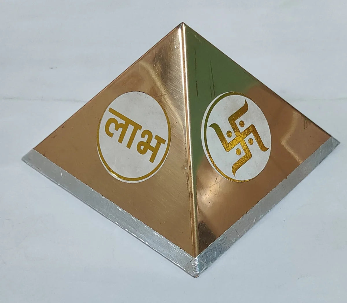 Table Pyramid | Copper Pyramid 4-Inch | Home & Office Vastu Correction Remedy