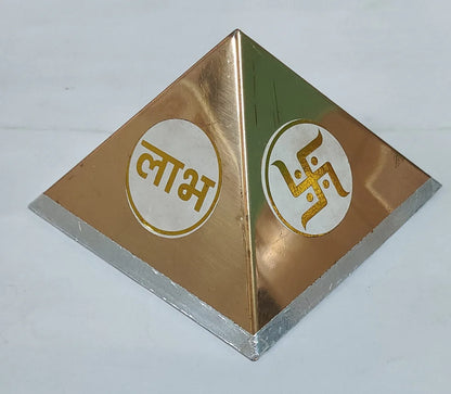 Table Pyramid | Copper Pyramid 4-Inch | Home & Office Vastu Correction Remedy