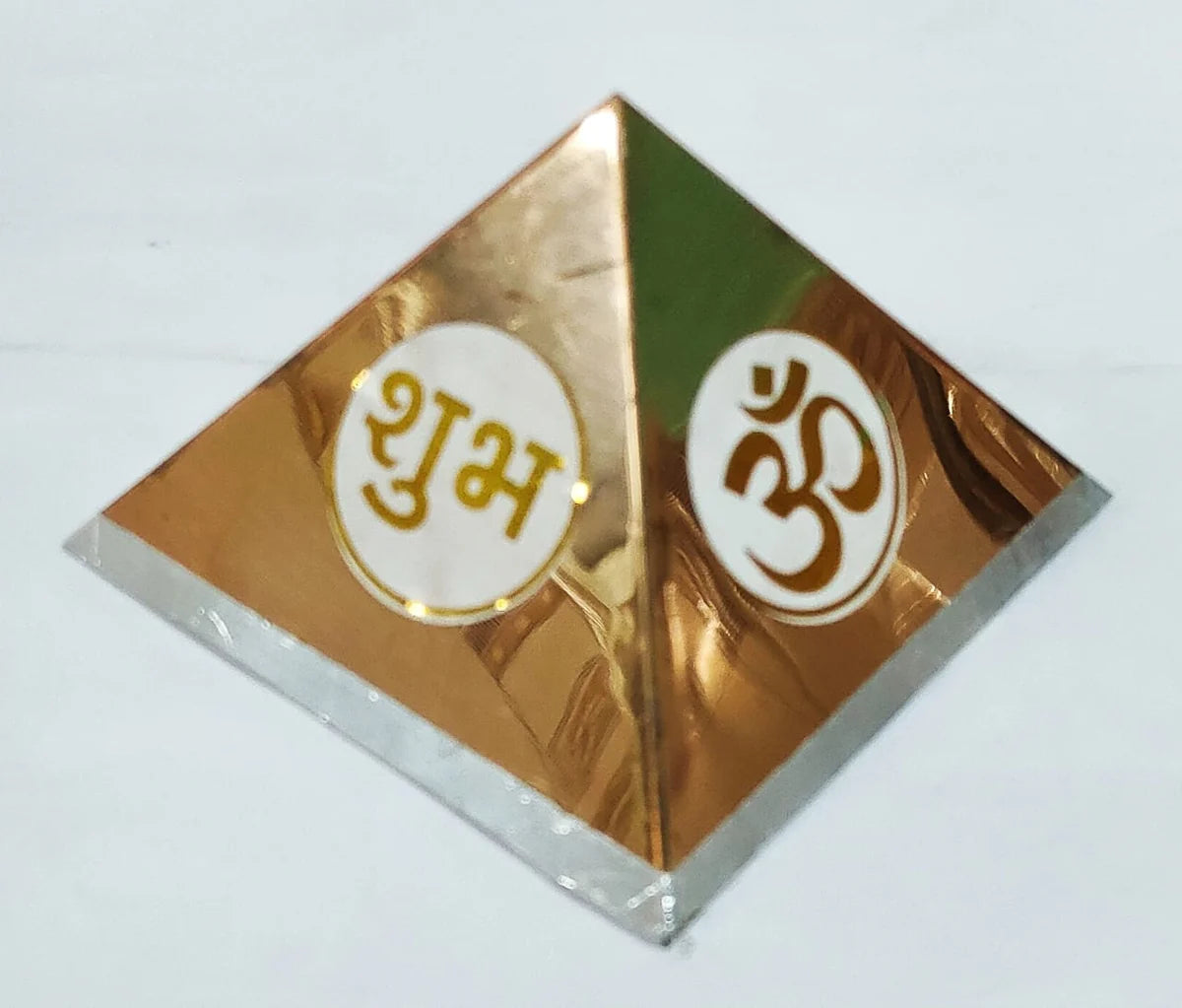 Table Pyramid | Copper Pyramid 4-Inch | Home & Office Vastu Correction Remedy