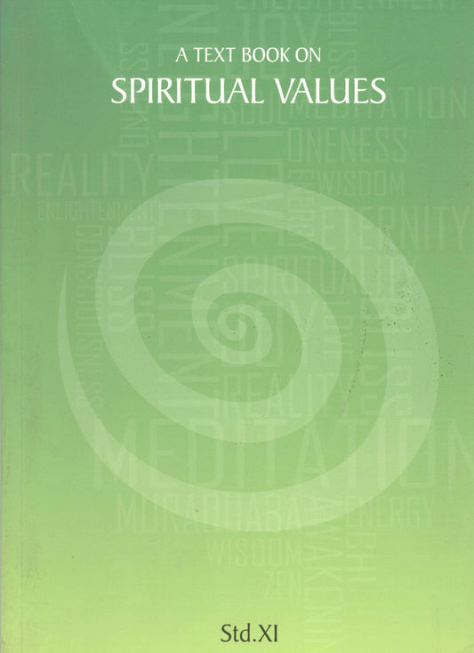Spiritual Values Text Book | STD.XI | STD.11th | English Book